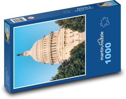 Capitol - Washington dc - Puzzle 1000 dílků, rozměr 60x46 cm