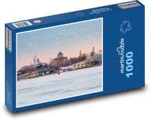 Hrad Turku - Finsko Puzzle 1000 dílků - 60 x 46 cm