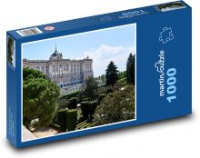 Hiszpania - Madryt, Pałac Puzzle 1000 elementów - 60x46 cm