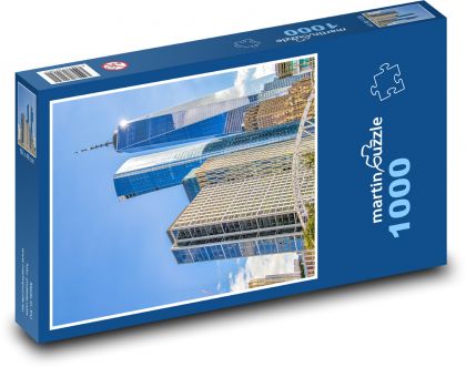 New York - mrakodrapy - Puzzle 1000 dielikov, rozmer 60x46 cm