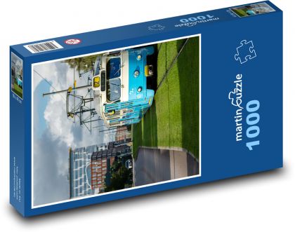 Električka - Golthenburg, Švédsko - Puzzle 1000 dielikov, rozmer 60x46 cm
