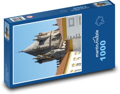 Evora - Portugalsko - Puzzle 1000 dílků, rozměr 60x46 cm