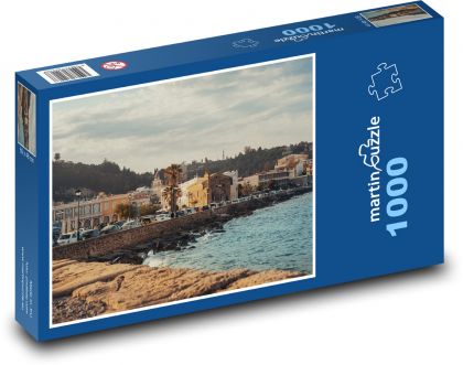 Pobřeží - přístav - Puzzle 1000 dílků, rozměr 60x46 cm