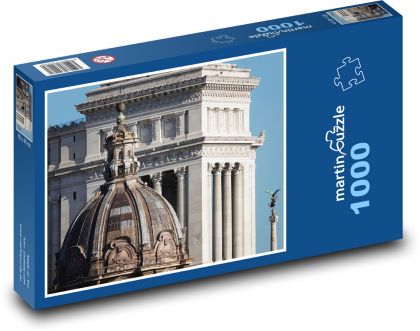 Altare della patria - Řím, Itálie - Puzzle 1000 dílků, rozměr 60x46 cm