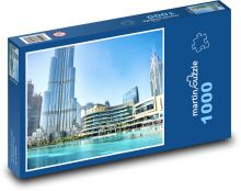 Burdž Chalífa - Dubaj, mrakodrapy Puzzle 1000 dielikov - 60 x 46 cm