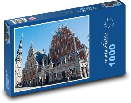 Riga - Lotyšsko - puzzle 1000 dílků