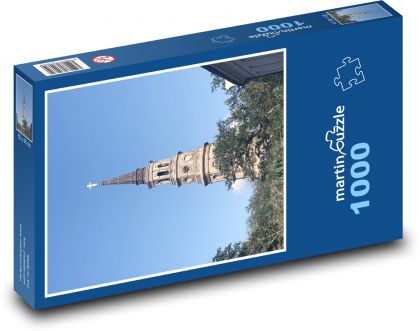Charleston - Južná Karolína, kostol - Puzzle 1000 dielikov, rozmer 60x46 cm
