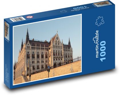 Parliament - Budapest, Hungary - Puzzle 1000 pieces, size 60x46 cm 