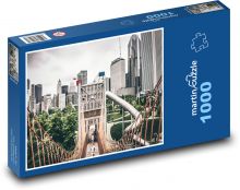 Architecture - Bridge Puzzle 1000 pieces - 60 x 46 cm