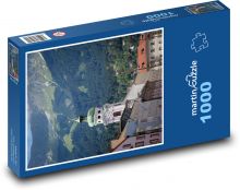 Innsbruck - Austria, krajobraz miejski Puzzle 1000 elementów - 60x46 cm