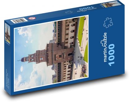 Mailand - Castello Sforzesco, Italien - Puzzle - 1000 Teile