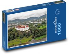 Děčín - hrad, Česká republika Puzzle 1000 dielikov - 60 x 46 cm 