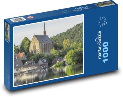 Kostel - budova - puzzle 1000 dílků