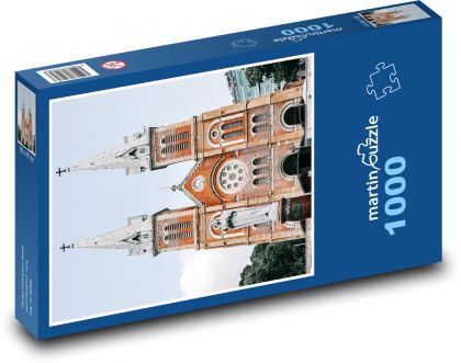 Notre-Dame Cathedral - Paris, France - Puzzle 1000 pieces, size 60x46 cm 