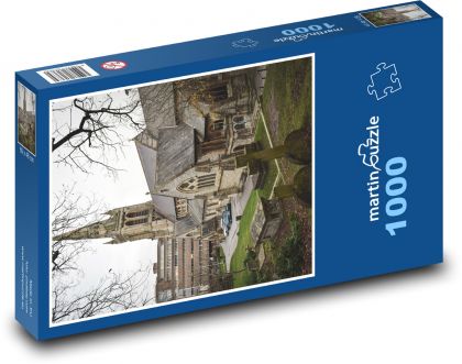 Bournemouth - Christchurch Prior, Kirche - Puzzle - 1000 Teile