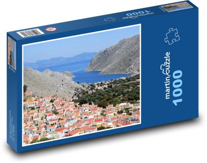 Ostrov Symi - Řecko - puzzle 1000 dílků