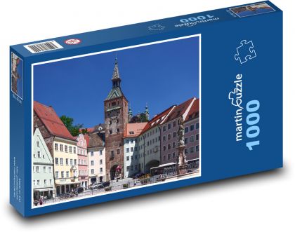 Turm - Stadt - Puzzle - 1000 Teile