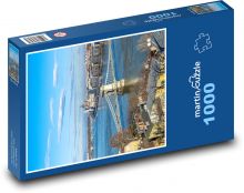 Most v Budapešti - Maďarsko Puzzle 1000 dílků - 60 x 46 cm