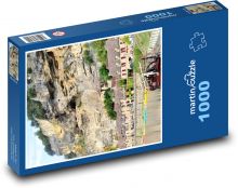 Skalnaté pobřeží Puzzle 1000 dílků - 60 x 46 cm