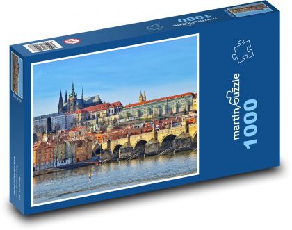 Praha - Hradčany, Česko - Puzzle 1000 dílků, rozměr 60x46 cm