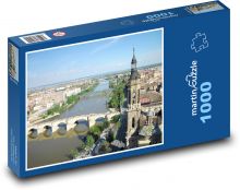 Zaragoza Spanien Puzzle 1000 Teile - 60 x 46 cm