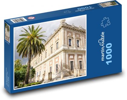 Historická budova - Puzzle 1000 dielikov, rozmer 60x46 cm