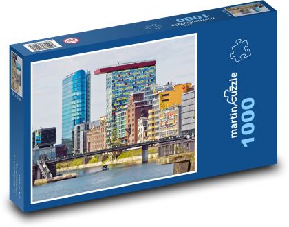 Düsseldorf - Německo - puzzle 1000 dílků