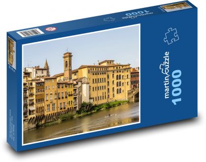Ponte Vecchio - Italy, Florence - Puzzle 1000 pieces, size 60x46 cm 