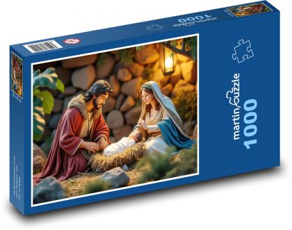 Jesus - Geburt, Maria - Puzzle - 1000 Teile