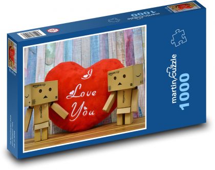 Ľúbim ťa  - Puzzle 1000 dielikov, rozmer 60x46 cm