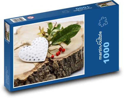 Valentýnské srdce - puzzle 1000 dílků