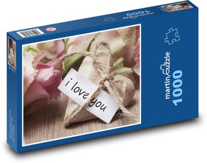 Ich liebe dich - Valentinstag - Puzzle - 1000 Teile
