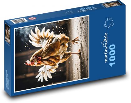 Kura - Puzzle 1000 elementów, rozmiar 60x46 cm