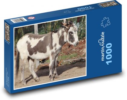 Osel - Puzzle 1000 dílků, rozměr 60x46 cm