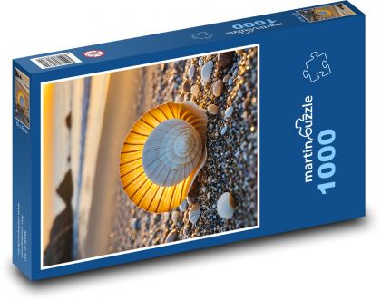 Shellfish on the beach - Puzzle 1000 pieces, size 60x46 cm 