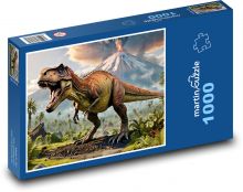 Dinosaurus T rex Puzzle 1000 dílků - 60 x 46 cm