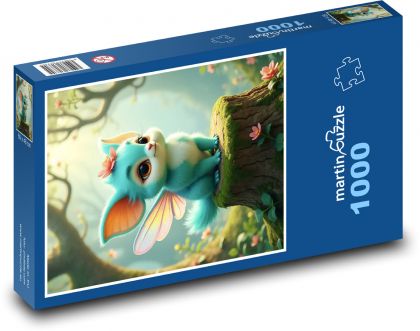 Roztomilý maznáčik - Puzzle 1000 dielikov, rozmer 60x46 cm