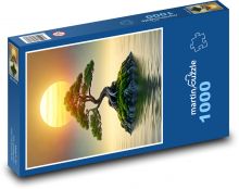 Bonsai - strom Puzzle 1000 dielikov - 60 x 46 cm 