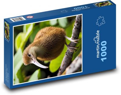 Ptak kiwi - Puzzle 1000 elementów, rozmiar 60x46 cm