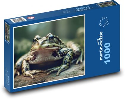 Grüner Frosch - Puzzle - 1000 Teile