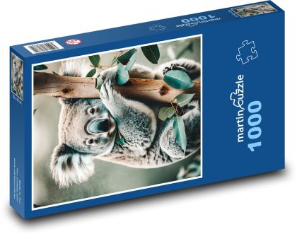Koala na strome - Puzzle 1000 dielikov, rozmer 60x46 cm