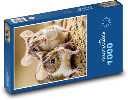 Myši - Puzzle 1000 dielikov, rozmer 60x46 cm