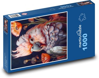Vogel - Papagei - Puzzle - 1000 Teile
