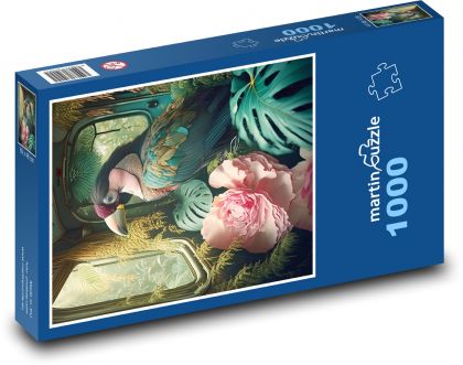 Bird - Puzzle 1000 pieces, size 60x46 cm 