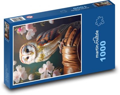 Sova - Puzzle 1000 dielikov, rozmer 60x46 cm