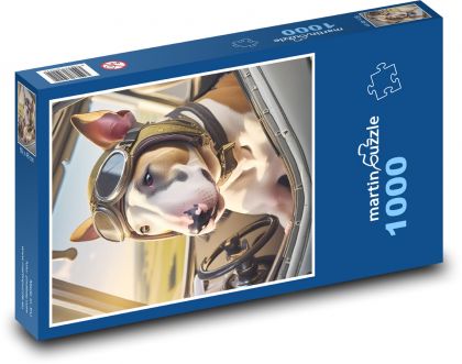 Terrier-Hund-Konkurrent - Puzzle - 1000 Teile