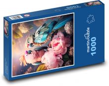 Papageien Puzzle 1000 Teile - 60 x 46 cm