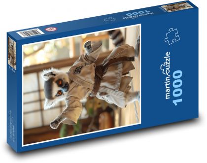 Fantasy Lemur - Puzzle 1000 dielikov, rozmer 60x46 cm