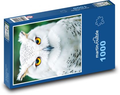 Weiße Eule - Puzzle - 1000 Teile