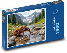 Brouk v řece Puzzle 1000 dílků - 60 x 46 cm